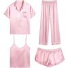 Pink White Piping