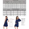 image:imageSWOMOG Women Maternity Nursing Gown and Robe Set 3 in 1 Labor Delivery Nursing Nightgown for Breastfeeding Hospital BathrobeAnavy Blue