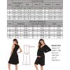 image:imageSWOMOG Women Maternity Nursing Gown and Robe Set 3 in 1 Labor Delivery Nursing Nightgown for Breastfeeding Hospital BathrobeBlack