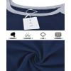 image:imageSWOMOG Womens Nightgown Short Sleeve Soft Sleepwear Raglan Sleepshirt Loungewear Nightshirts Light Grey XXLarge