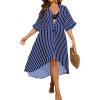 Navy Blue Stripe