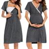 Short Sleeve Deep Grey