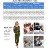 image:imageSWOMOG Womens Pajamas Set Long Sleeve Sleepwear Button Down Nightwear Soft Joggers PJs Sets with Pockets Lounge SetsArmy Green