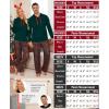 image:imageSWOMOG Couples Christmas Matching Pajamas Set Women amp Men Long Sleeve Sleepwear Hooded Top Plaid Pants Pjs with PocketsEmerald Green