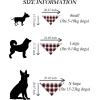 image:imageSWOMOG Family Christmas Matching Pajamas Sets Long Sleeve Pjs Holiday Sleepwear Women Men Soft Loungewear SetGray Black Plaid