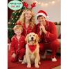 image:imageSWOMOG Family Christmas Pajamas Set Women amp Men Long Sleeve Pj Set Party Sleepwear ButtonDown Loungewear SetRed
