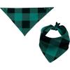 image:imageSWOMOG Matching Family Christmas Pajamas Set Long Sleeve Festival Party Pj Set ButtonDown SleepwearBig Green Plaid