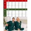 image:imageSWOMOG Matching Family Pajama Set Long Sleeve Christmas Pajama Button Down Holiday Sleepwear SetGreen