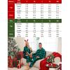 image:imageSWOMOG Matching Family Pajama Set Long Sleeve Christmas Pajama Button Down Holiday Sleepwear SetGreen Plaid