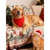 image:imageSWOMOG Matching Family Pajama Set Long Sleeve Christmas Pajama Button Down Holiday Sleepwear SetRed