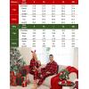 image:imageSWOMOG Matching Family Pajama Set Long Sleeve Christmas Pajama Button Down Holiday Sleepwear SetRed Plaid
