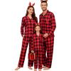 Red With Black Grid
