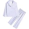 Long Sleeve-purple Striped