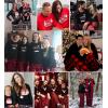 image:imageSWOMOG Couple Matching Pajamas Set Christmas Pajamas Long Sleeve Button Down Pj Set Festival Party Xmas SleepwearBlack Christmas Tree