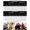 image:imageSWOMOG Couples Matching Pajamas Set Women amp Men Satin Long Sleeve Sleepwear Soft Button Down Pj Set Silk LoungewearA  Reda