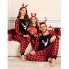 image:imageSWOMOG Family Christmas Pjs Matching Sets Christmas Pajamas for Family Xmas Jammies Set Christmas Holiday SleepwearChristmas Deer Head