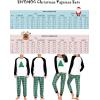 image:imageSWOMOG Family Christmas Pjs Matching Sets Christmas Pajamas for Family Xmas Jammies Set Christmas Holiday SleepwearGreen Christmas Tree