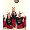 image:imageSWOMOG Family Christmas Pjs Matching Sets Christmas Pajamas for Family Xmas Jammies Set Christmas Holiday SleepwearZ  Merry Christmas Printpullover