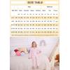 image:imageSWOMOG Girls Pajamas Set Kids Button Down Cute Print Pjs Sets Pant 2 Piece Soft Long Sleeve Sleepwear LoungewearLight Pink Leopard