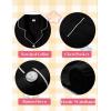 image:imageSWOMOG Kids Pajamas Sets Girls Boys Long Sleeve Sleepwear 2 Piece Lounge Sets Modal Button Down Pjs Set for 413 YearsAblack