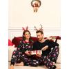 image:imageSWOMOG Matching Family Pajamas Christmas Pjs Long Sleeve Holiday Sleepwear Soft LoungewearChristmas Cupcake