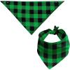 image:imageSWOMOG Matching Family Pajamas Christmas Pjs Long Sleeve Holiday Sleepwear Soft LoungewearGreen Black Plaid