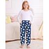 image:imageSWOMOG Unisex Kids Plaid Pajama pants for Boys amp Girls Comfy Sleepwear Bottoms Lounge Jogger PJ Pants with PocketsChristmas Polar Bear