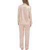 image:imageSWOMOG Womens Satin Pajamas Long Sleeve Sleepwear Silk Soft Button Down Loungewear Pjs Set SXXLChampagne