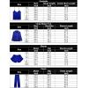 image:imageSWOMOG Womens Silk Satin Pajamas Sets 4pcs Loungewear Sexy Cami Shorts Set Button Down Long Sleeve Pjs SleepwearLong Sleevenavy Blue