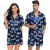 Navy Blue Zebra
