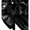 image:imageSWOMOG Couple Satin Matching Pajamas Sets Women amp Men Short Sleeve Sleepwear Silk Button Down Nightwear 2 Pieces LoungewearBlack