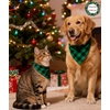 image:imageSWOMOG Matching Family Christmas Pajamas Set Modal Long Sleeve ButtonDown Sleepwear Family Festival Party Xmas PJs SetsGreen With Black Grid