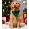 image:imageSWOMOG Matching Family Christmas Pajamas Set Modal Long Sleeve ButtonDown Sleepwear Family Festival Party Xmas PJs SetsGreen With Black Grid