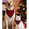 image:imageSWOMOG Matching Family Christmas Pajamas Set Modal Long Sleeve ButtonDown Sleepwear Family Festival Party Xmas PJs SetsRed With Black Grid