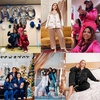 image:imageSWOMOG Women Plus Size Long Sleeve Pajamas Silk Satin Pajama Sets Button Down Sleepwear Pjs Loungewear with PocketsChampagne