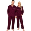 Z- Deep Wine Red With Classic Collar