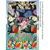 image:imageSWOMOG Hawaiian Tropical Print Womens 2 Piece Swimsuit Cover Up Set  Loose Short Sleeve Top amp Shorts for Summer Beach SXXLBlack Flower