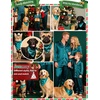 image:imageSWOMOG Family Matching Pajamas Set Silk Satin Button Down Sleepwear Long Sleeve Nightwear 2 Pcs Pj Set SXXLGreen