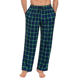 image:imageSWOMOG Mens Pajama Pants Soft Sleepwear Pant Lounge Pj Bottoms with Drawstring amp Button Fly amp PocketsGreen