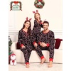 image:imageSWOMOG Family Christmas Matching Pajamas Sets Soft Couple PJS Xmas Long Sleeve Womens Mens Sleepwear Holiday Lounge SetsCandy Cane