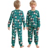 image:imageSWOMOG Matching Family Christmas Pajamas Set Long Sleeve Festival Party Pj Set ButtonDown Sleepwear Soft NightwearChristmas
