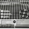 image:imageSWOMOG Womens Cotton Pajama Sets Long Sleeve Button Down Striped Sleep SetBlack Gingham