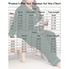 image:imageSWOMOG Womens Plus Size Pajamas Set Long Sleeve Sleepwear Button Down Tops Soft Pajama Pants 2 Pcs Lounge Sets with PocketGreen
