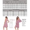 image:imageSWOMOG Women Maternity Nursing Gown and Robe Set 3 in 1 Labor Delivery Nursing Nightgown for Breastfeeding Hospital BathrobeHeart Shaped Taro Paste