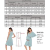 image:imageSWOMOG Women Maternity Nursing Gown and Robe Set 3 in 1 Labor Delivery Nursing Nightgown for Breastfeeding Hospital BathrobeMoss Green