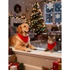 image:imageSWOMOG Family Christmas Pajamas Set Long Sleeve Sleepwear Sets Button Down Loungewear Set Party Holiday Pjs SetsRed