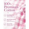 image:imageSWOMOG 100 Cotton Women Pajamas Set Long Sleeve Sleepwear 2 PCS Loungewear Set Button Down Pjs Set with PocketsPink White Plaid