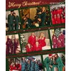 image:imageSWOMOG Family Christmas Pajamas Set Party Holiday Sleepwear Long Sleeve ButtonDown Loungewear SetWine Red Stripe