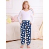image:imageSWOMOG Unisex Kids Plaid Pajama Pants for Boys amp Girls Comfy Sleepwear Bottoms Lounge Jogger PJ Pants with PocketsChristmas Polar Bear