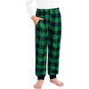 Black & Green Plaid